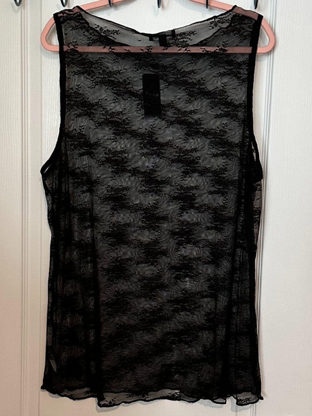 Torrid Mesh Lace Tank Top Size 1 - Picture 13 of 13